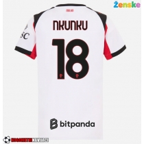 Ženske Nogometnih dresov AC Milan Christopher Nkunku #18 Gostujoči 2025-26 Kratki rokavi